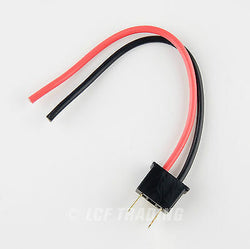 2X Nokya H7 Male Wire Harness Heavy Duty 14 AWG Connector Pigtail NOK9156