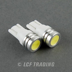 Nokya 194 T10 / 168 1W LED Bulb 6000K Hyper White NOK6656, Pack of 2