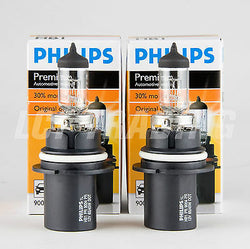 Philips Premium Halogen Headlight Bulbs 9004/HB1 PR C1 65/45W, X2  30% Brighter