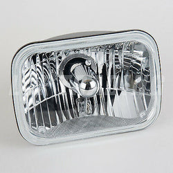 7 x 6' Sealed Beam Headlamp Conversion Kit with Philips Diamond Vision H4 Bulbs