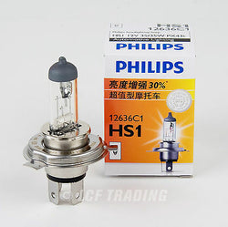 Philips HS1 PX43t 35/35W Headlight Bulb for Honda Ruckus 30% Brighter!