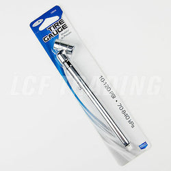 Custom Accessories Chrome Pen Style Truck & SUV Tire Gauge #73334