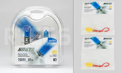 Nokya Arctic White H3 Headlight Bulbs- 7000K 80W * W Heavy Duty Wire Harnesses