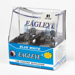 Eagleye Blue White 3700K H1 12V 55W Headlight bulbs (Pack of 2)