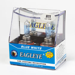 Eagleye Blue White 3700K H11 12V 55W Headlight bulbs (Pack of 2)