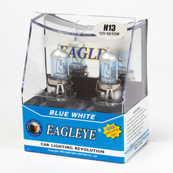 Eagleye Blue White 3700K H13 12V 60/55W Headlight bulbs (Pack of 2)