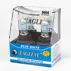 Eagleye Blue White 3700K 9004 12V 65/45W Headlight bulbs (Pack of 2)
