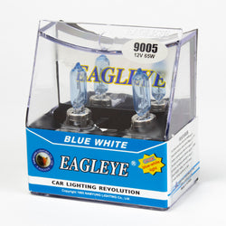 Eagleye Blue White 3700K 9005 12V 65W Headlight bulbs (Pack of 2)
