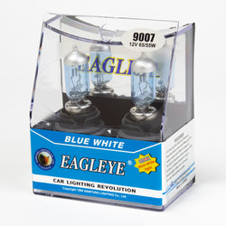 Eagleye Blue White 3700K 9007 12V 65/55W Headlight bulbs (Pack of 2)