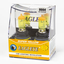 Eagleye Super Yellow 2300K 9004 12V 65/45W Headlight bulbs (Pack of 2)