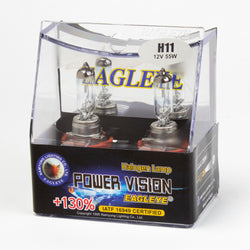 Eagleye Power Vision  H11 12V 55W Headlight bulbs (Pack of 2)