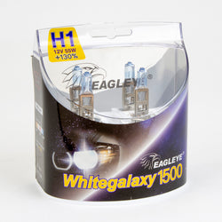 Eagleye White Galaxy DOT Compliant High Performance White H1 Headlight bulbs (Pack of 2)