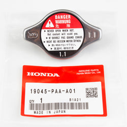 Genuine OEM Honda Radiator Cap 19045-PAA-A01 (Denso)