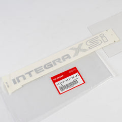 Genuine OEM Honda 90-93 Acura Integra DA6 Rear XSi Decal Sticker