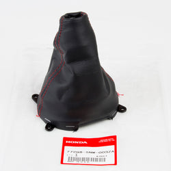 Genuine OEM Honda Civic Type-R FD2 Shift Boot Red Stiching, 77298-SNW-003ZA