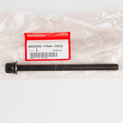 Genuine OEM Honda Cylinder Head Bolts (Quantity=1pc) 90005-PNA-003