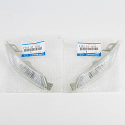 Genuine OEM Mazda RX8 Front Clear Side Marker Lense SET L&R, F151-51-121C, 131C