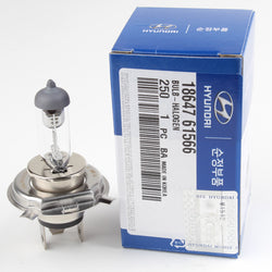 (1PC) Genuine OEM Hyundai Kia Headlight Bulb H4 Clear 12V 60/55W
