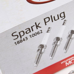 Genuine OEM Hyundai Kia (Hyundai) NGK Spark Plug (QTY=1) 18843-10062