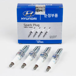 Genuine OEM Hyundai Kia NGK Spark Plugs 18855-10060 (Quantity=1PC)