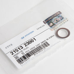 Genuine OEM Hyundai Kia Oil Drain Plug Washer Gasket 21513-23001 (Quantity=1)