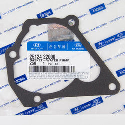 Genuine OEM Hyundai Kia Water Pump Gasket Part# 25124 22000 Genuine OEM (KDM)