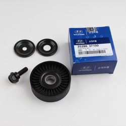 Genuine OEM Hyundai Kia/Kia Drive Belt Idler Pulley for 2.5L 2.7L 3.5L 25286-37100