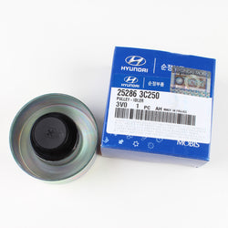 Genuine OEM Hyundai Kia Belt Idler Pulley 3.3L 3.5L 3.8L for 06-15 25286-3C250, 25286-3C100