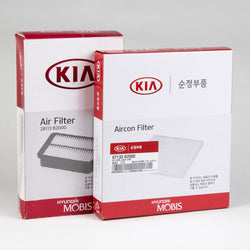 Genuine OEM Kia Soul Engine/Cabin Air Filter Package 28113-B2000, 97133-B2000