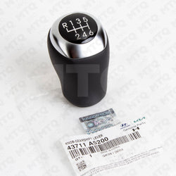 Genuine Hyundai Elantra GT Manual Shift Knob (fits 2013-17) 43711-A5200