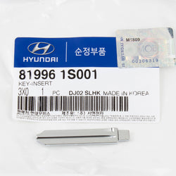 Genuine OEM Hyundai Key Blade 81996-1S001