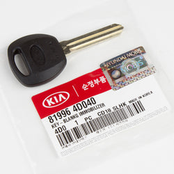Genuine OEM Hyundai Kia Key Blanking for 2006-2012 Sedona 81996-4D040