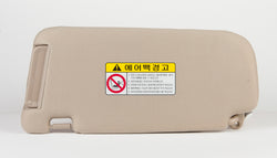 Genuine OEM Hyundai Kia Sun Visor for 2006-2010 Optima Front Passenger Side 852022G010J7