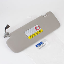 Genuine OEM Hyundai Sun Visor (RH) Passenger Side Gray 85202-3K512X6