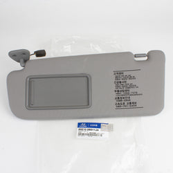 Genuine OEM Hyundai Sun Visor 2006-09 Santa Fe Driver Side 85210-2B511J4
