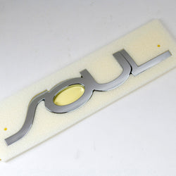 Genuine OEM Hyundai Kia SOUL Emblem for 2009-2013 Soul Tail Gate, 86310-2K000