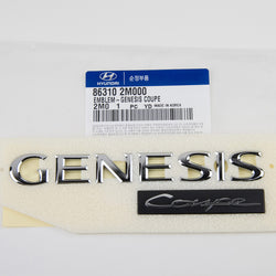 Genuine OEM Hyundai Kia GENESIS Coupe Rear Emblem for 08~12 86310 2M000
