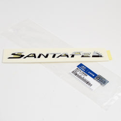 Genuine OEM Hyundai Kia Emblem for 2013-2016 Santa Fe Rear Lift Gate