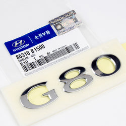 Genuine OEM Genesis G80 Trunk Emblem for 2017+, 86310-B1500