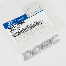 Genuine OEM Hyundai Kia DOHC Emblem for 2003-2008 Tiburon Tuscani 86311-2C000