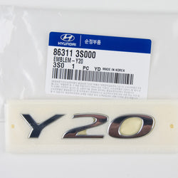 KDM Hyundai Sonata YF Y20 Trunk Tail Gate Emblem GENUINE OEM 86311-3S000