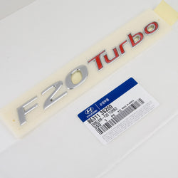 KDM Hyundai Sonata F20 Turbo Trunk Tail Gate Emblem GENUINE OEM 86311-3S200