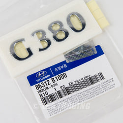 2015 Hyundai Genesis OEM Trunk G380 Emblem Badge US Seller