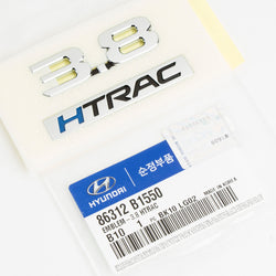 Genuine OEM Hyundai Kia 3.8 HTRAC Emblem Badge 2017 Genesis Sedan G80, 86312-B1550