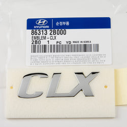 KDM Hyundai Santa Fe CLX Trunk Tail Gate Emblem GENUINE OEM 86313-2B000