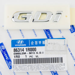 Hyundai Accent GDi Tail Gate Emblem Genuine OEM 86314-1R000