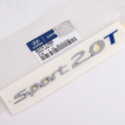 Genuine OEM Hyundai Kia Emblem 'SPORT 2.0T' For 2015+ Sonata 86316-C1000