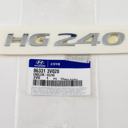 KDM Hyundai Azera Grandeur HG240 Emblem GENUINE OEM 86331-3V020