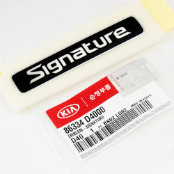 Genuine OEM Hyundai Kia Optima K5 SIGNATURE Emblem 86334-D4000 for 2015 2016 2017