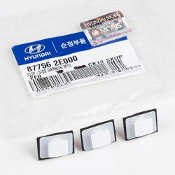 Genuine OEM Hyundai Kia Exterior Rocker Molding Clip 87756-2E000 (3PC)